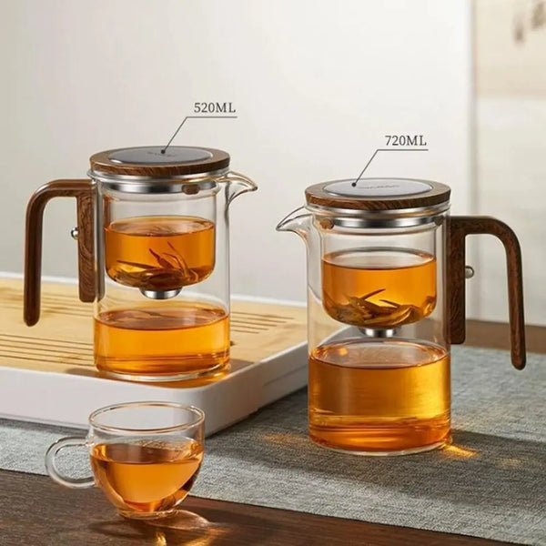 Elegant Easy-Pour Glass Teapot